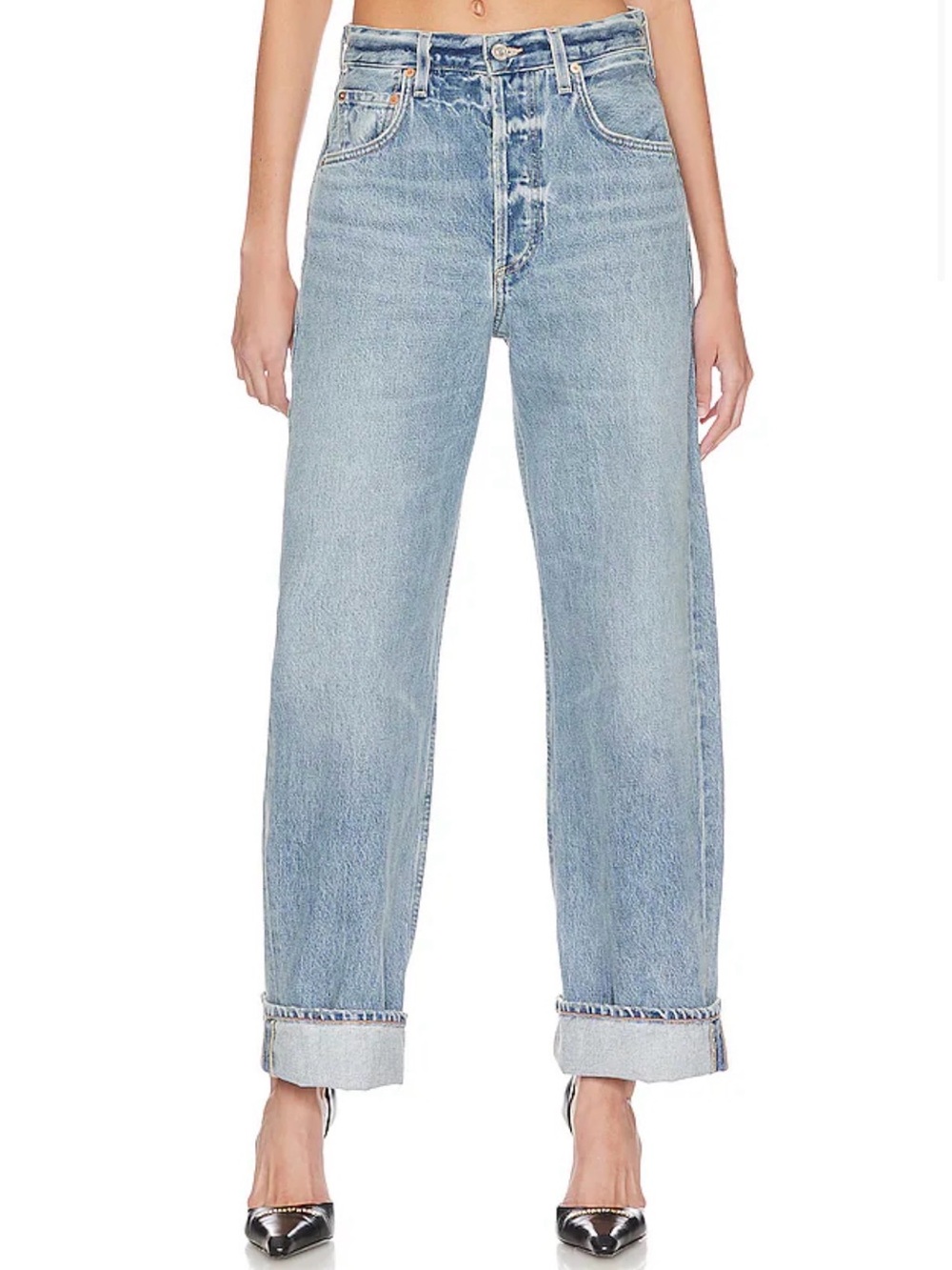 Citizens of Humanity Ayla Baggy Cuffed Jeans Size 25